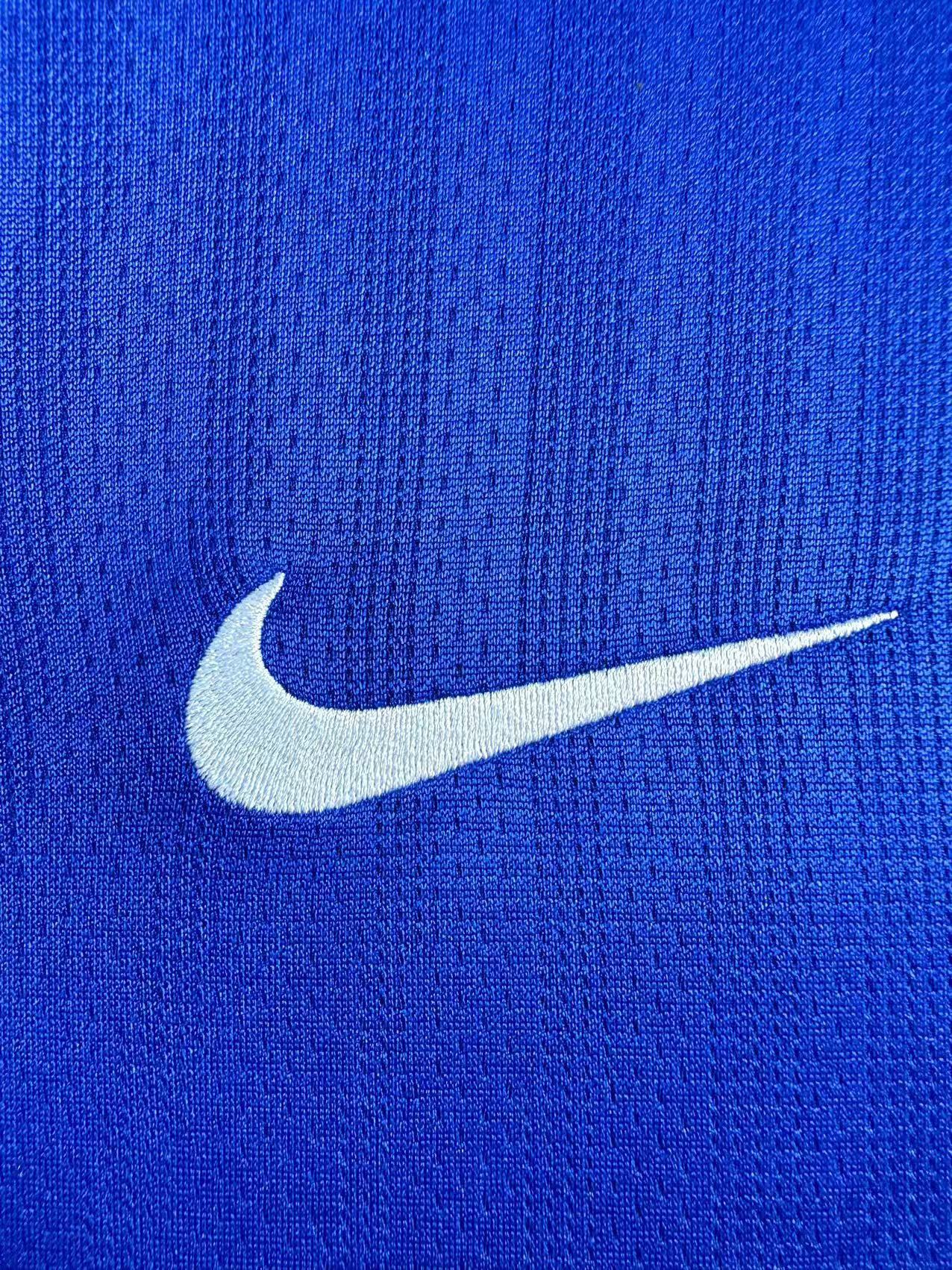Maillot Rétro Homme Manches Longues Manchester United Bleu Gardien - 2007/08