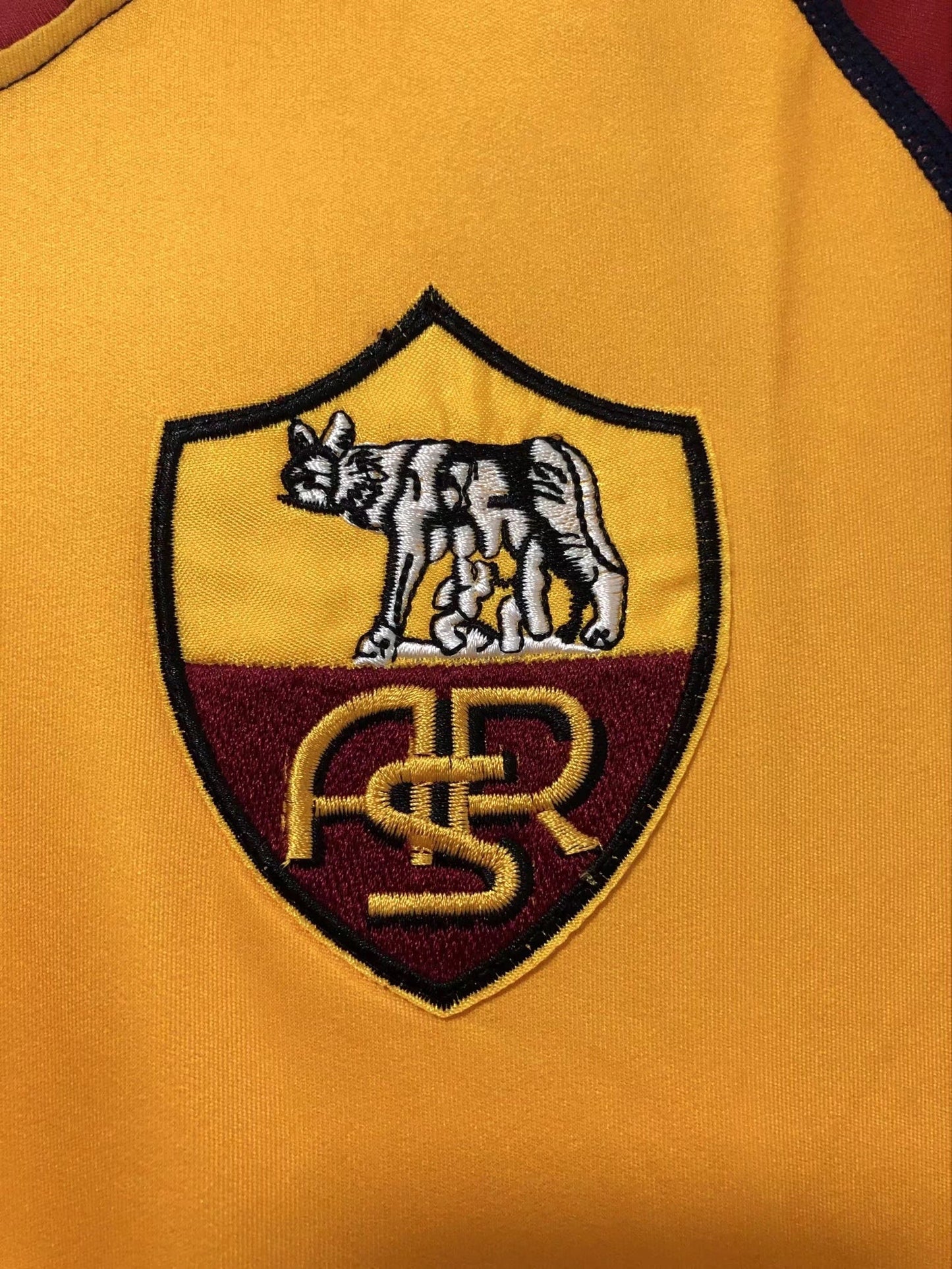 Camiseta Retro de Hombre Equipo Roma - 2000/01