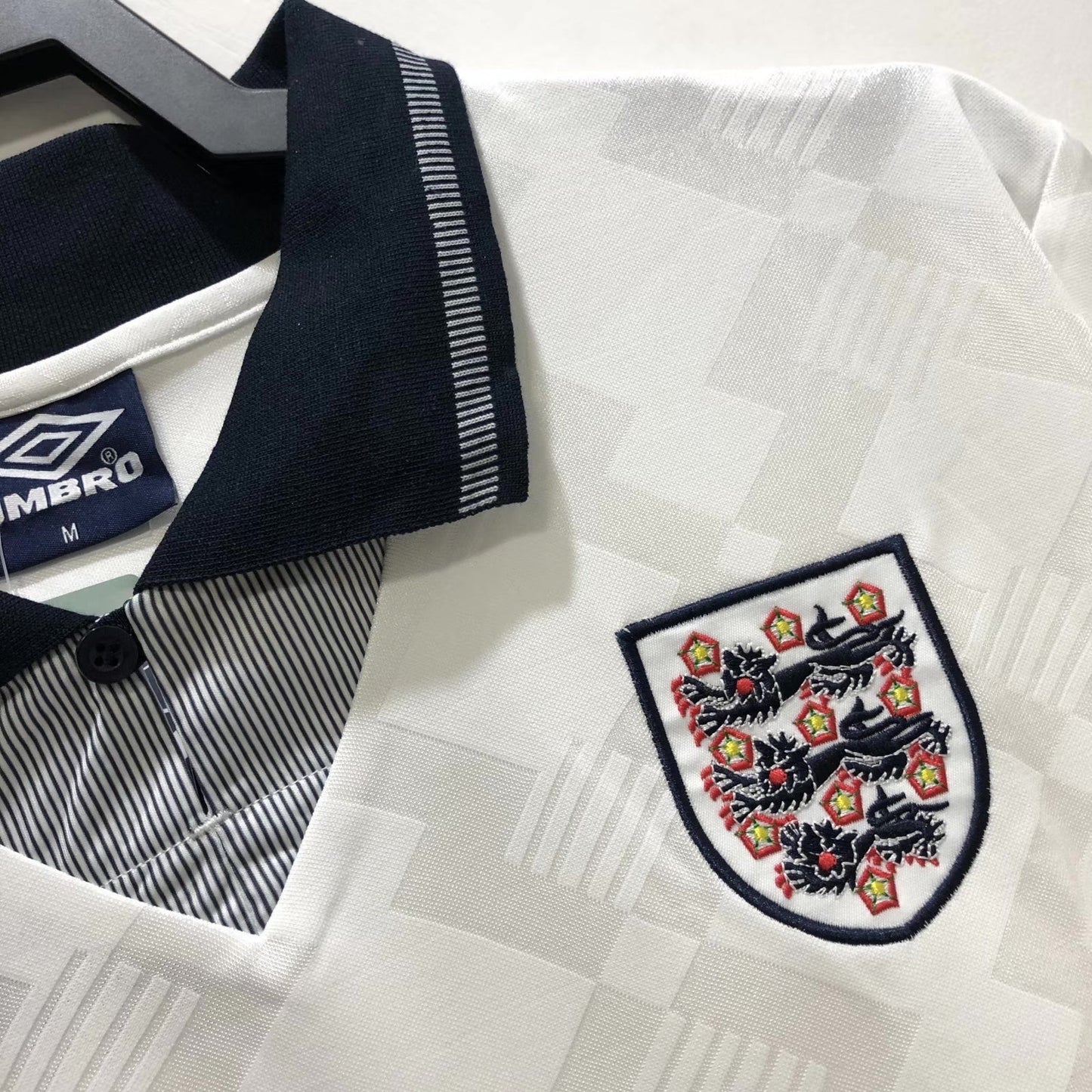 Maillot Rétro Homme Équipe Nationale d'Angleterre - 1990