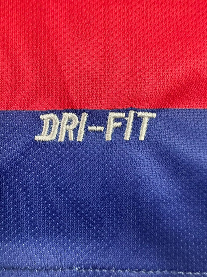 Maillot rétro à manches longues du FC Barcelone pour homme, saison 2015/16