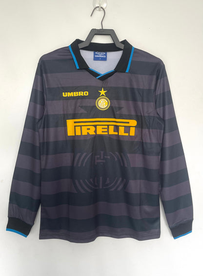 Maillot Rétro Homme Manches Longues Inter Milan - Saison 1997/98