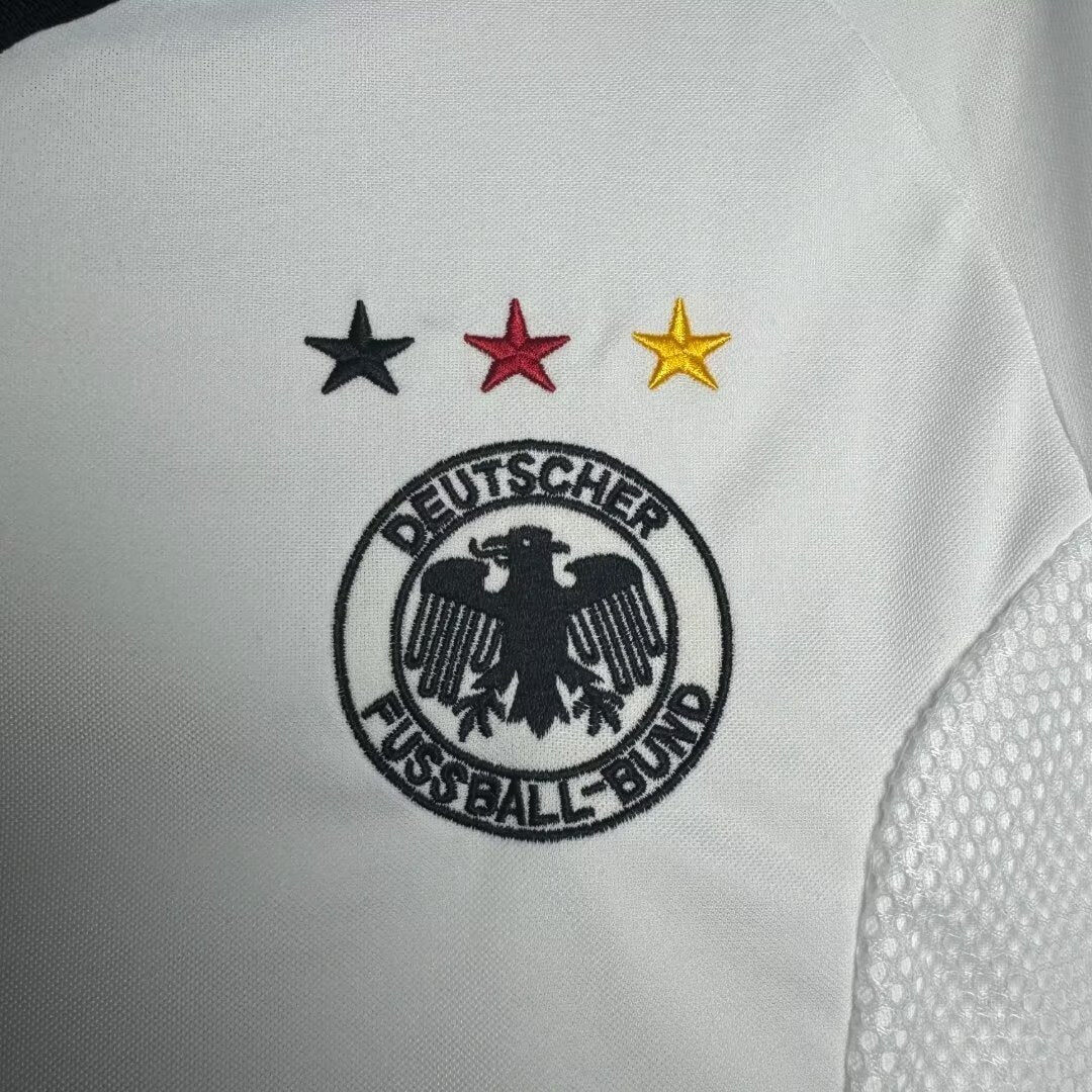 Camiseta Retro de Hombre Selección Nacional de Alemania - 2002
