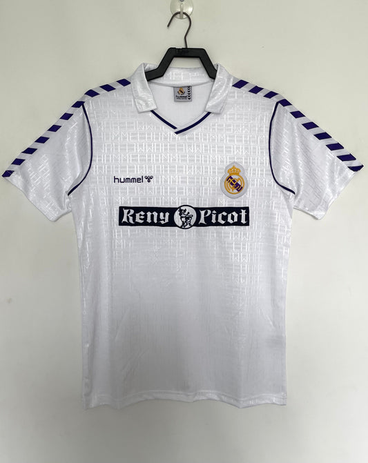 Camiseta Retro de Hombre Real Madrid - 1988/90