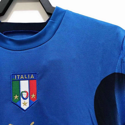 Camiseta Retro de Hombre Italia Selección Nacional Local - 2006