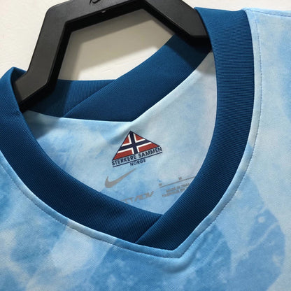 Camiseta Retro para Hombre de la Selección Nacional de Noruega - 2020/21