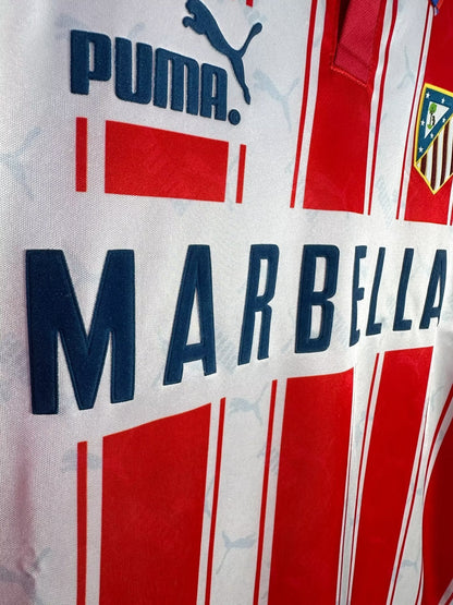 Camiseta Retro de Hombre de Manga Larga del Atlético de Madrid - Temporada 1994/95