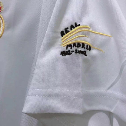 Camiseta Retro de Hombre Real Madrid Equipo Champions League Local - 2002/03