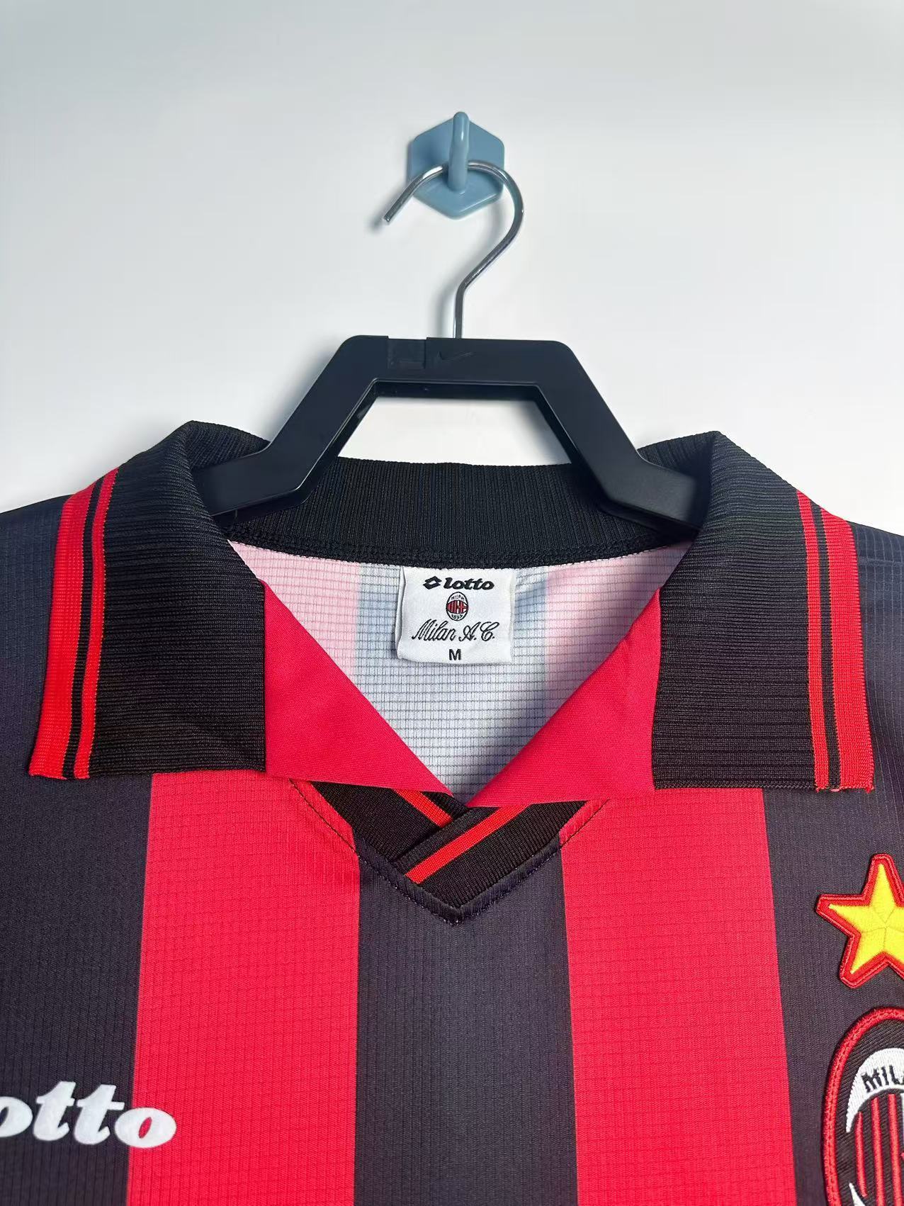 Camiseta Retro de Hombre AC Milan Local - 1997/98