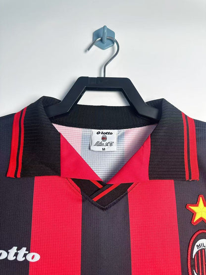 Camiseta Retro de Hombre AC Milan Local - 1997/98