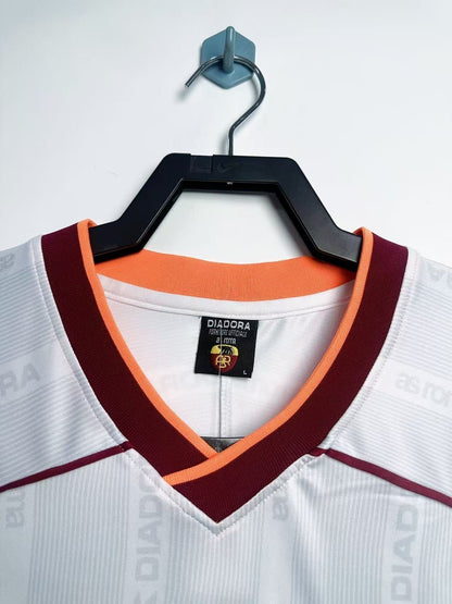 Camiseta Retro de Hombre Roma Visitante - 1999/00