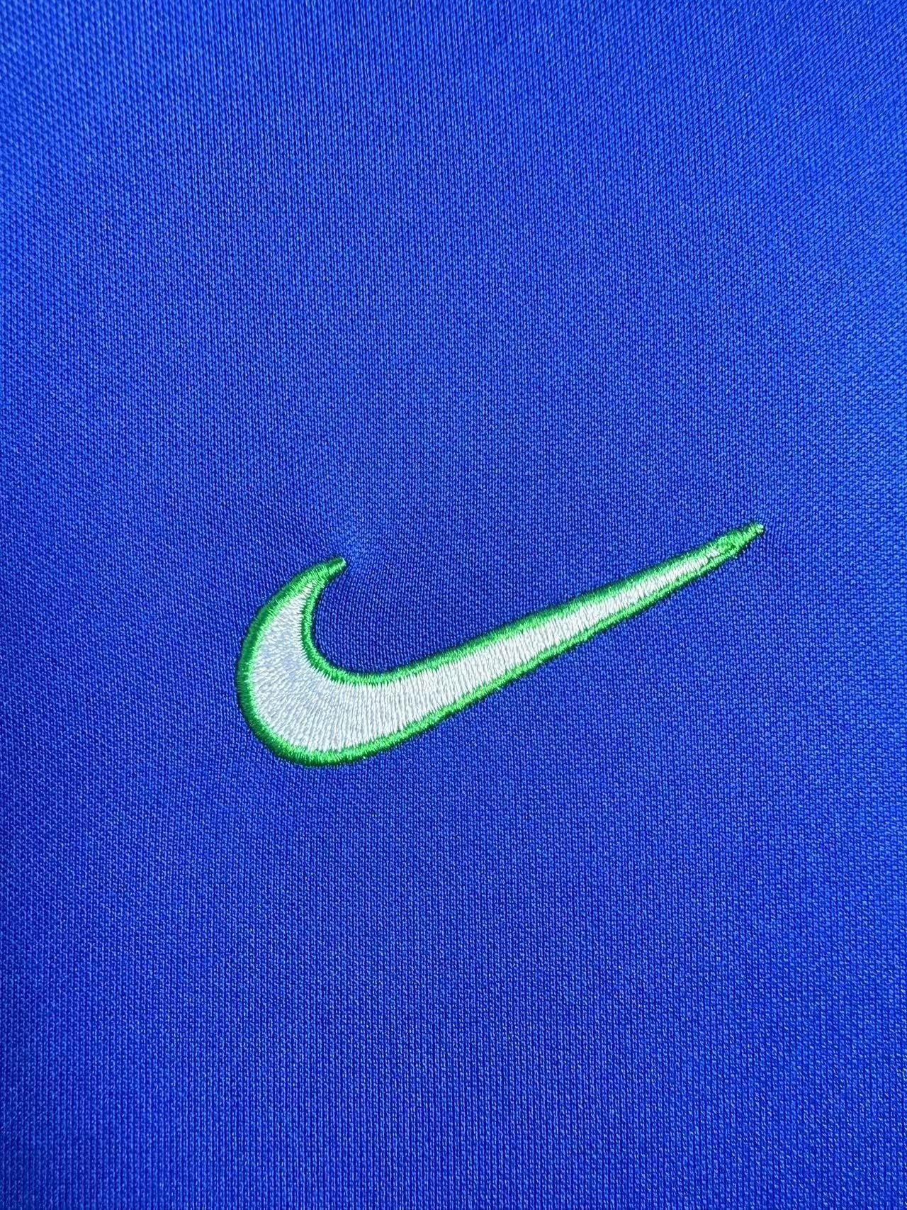 Camiseta de la Selección Nacional Masculina de Brasil Retro Visitante 1997
