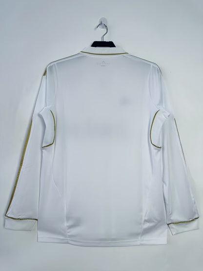 Retro Long Sleeve Real Madrid Adidas Home - 2011/12