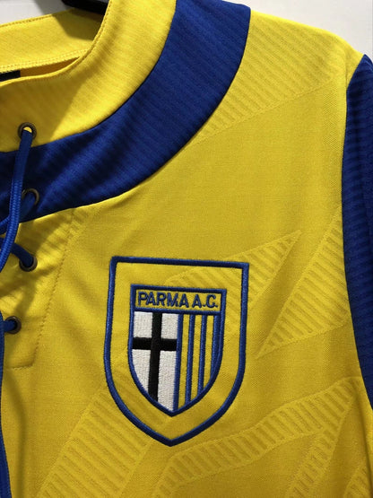 Camiseta retro de hombre del Parma Calcio Equipo Amarillo - 1993/95