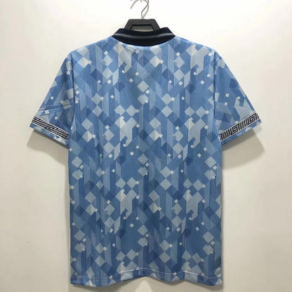 Maillot Rétro Homme Équipe Nationale d'Angleterre Bleu - 1990