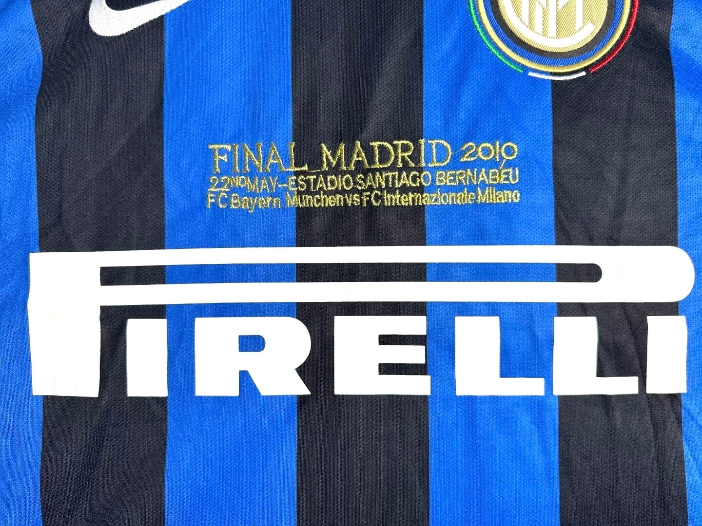 Maillot Rétro Homme Manches Longues Domicile Internazionale Milan - 2010