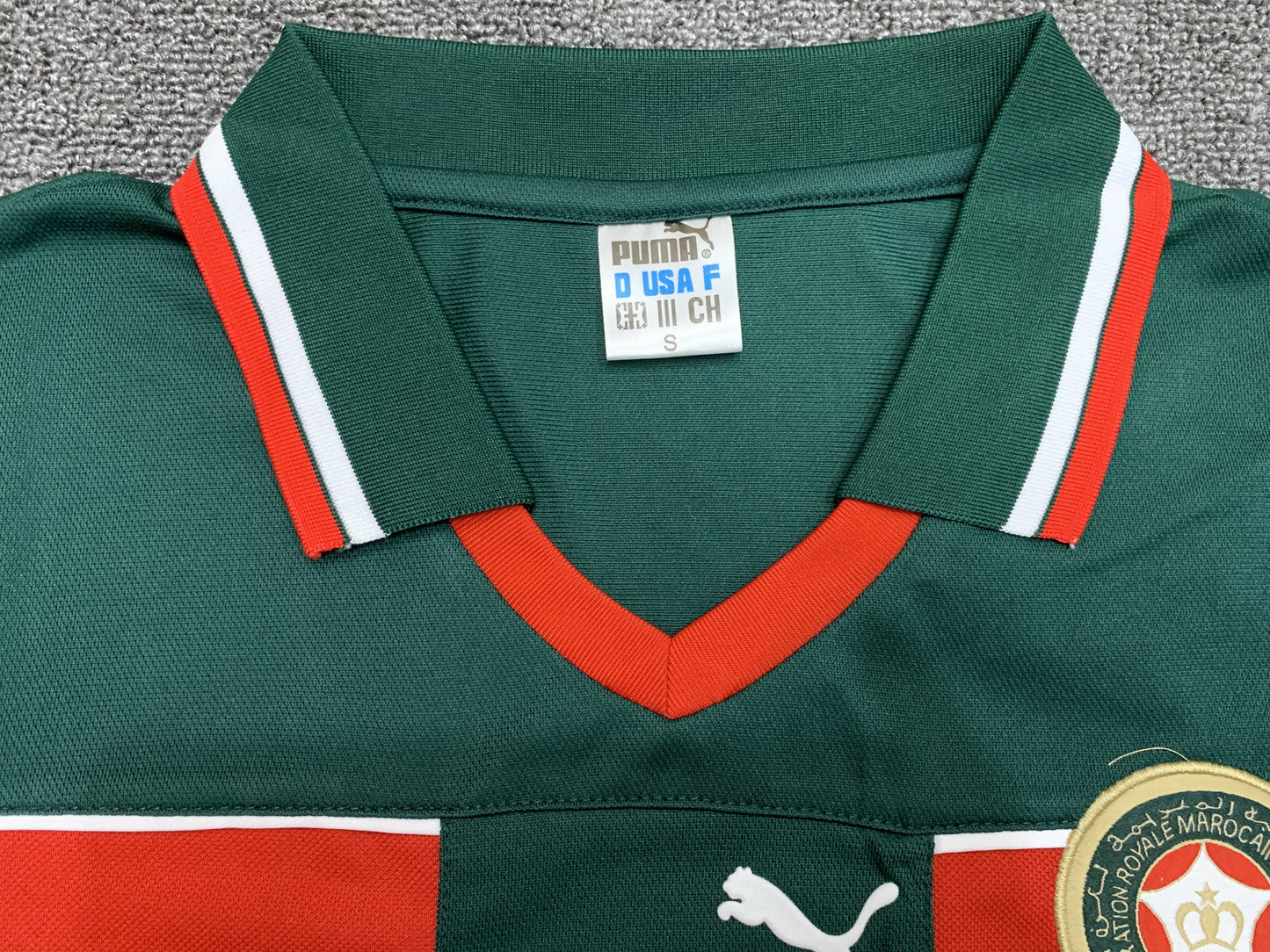 Maillot Rétro Homme Équipe Nationale du Maroc Domicile - 1998
