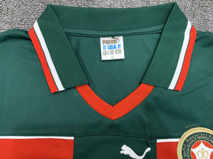 Maillot Rétro Homme Équipe Nationale du Maroc Domicile - 1998