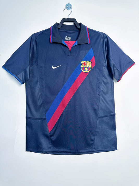 Camiseta retro de hombre del equipo Barcelona - 2002/03