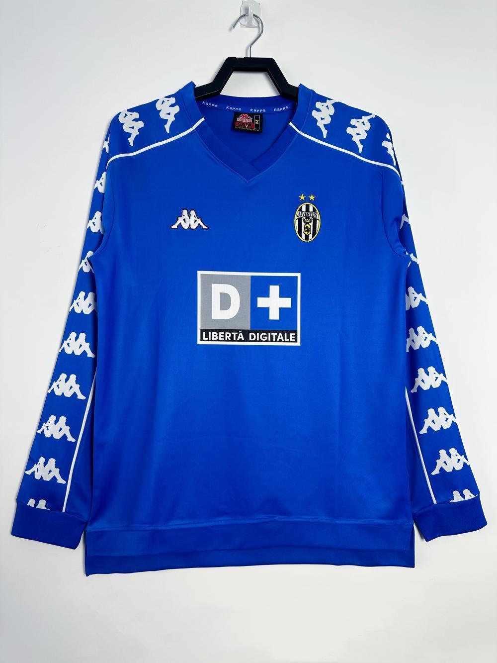 Maillot Rétro Homme Manches Longues Juventus Extérieur - 1999/00