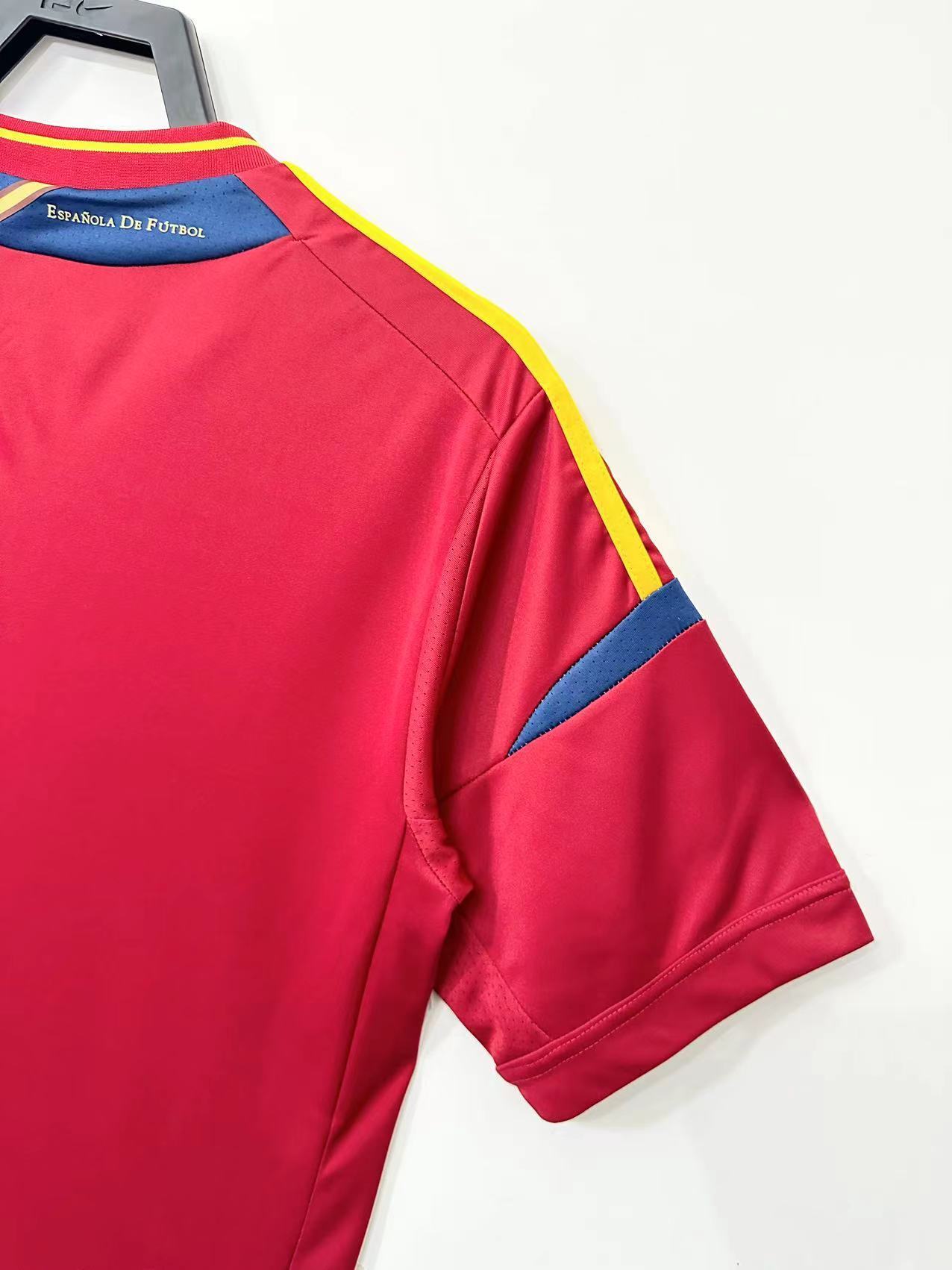 Man's Retro Jersey Spain National Team - 2012
