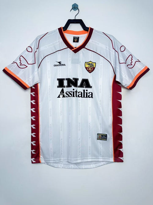 Camiseta Retro de Hombre Roma Visitante - 1999/00