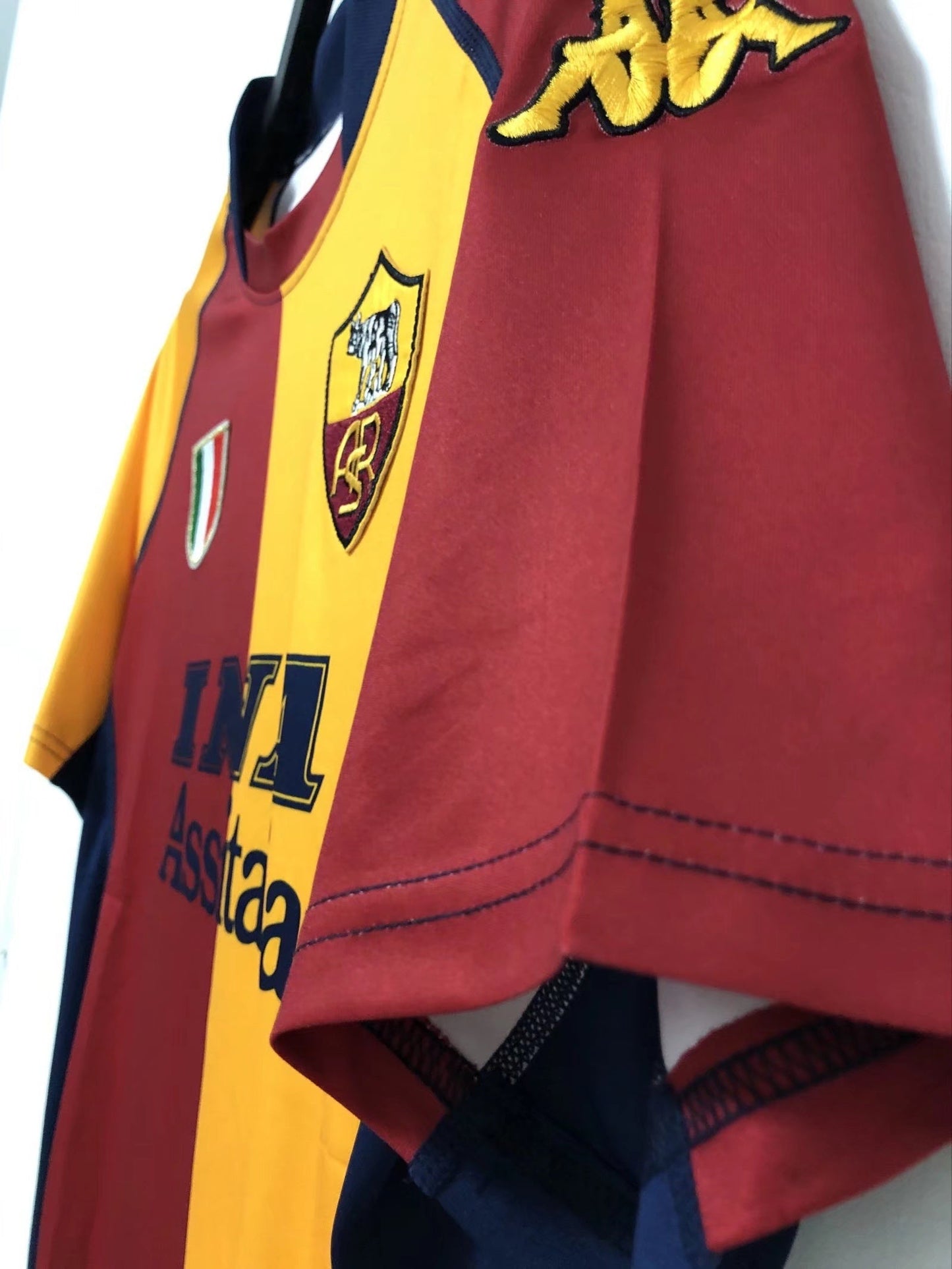 Camiseta Retro de Hombre Equipo Roma - 2000/01