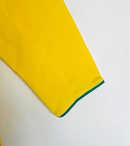 Camiseta retro de manga larga de la selección de Brasil 2004/2005