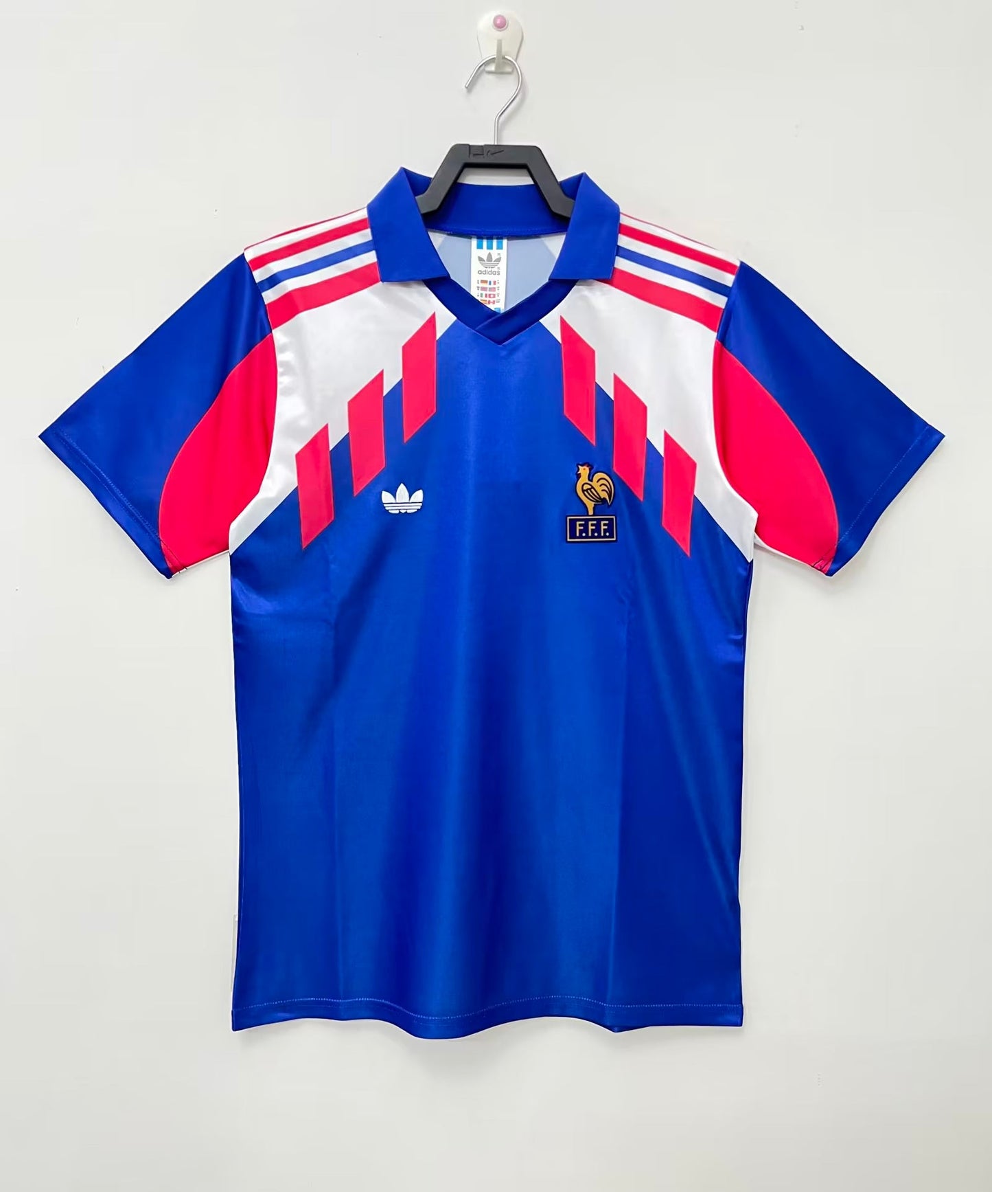 Camiseta Retro de Hombre Selección Nacional de Francia - 1990