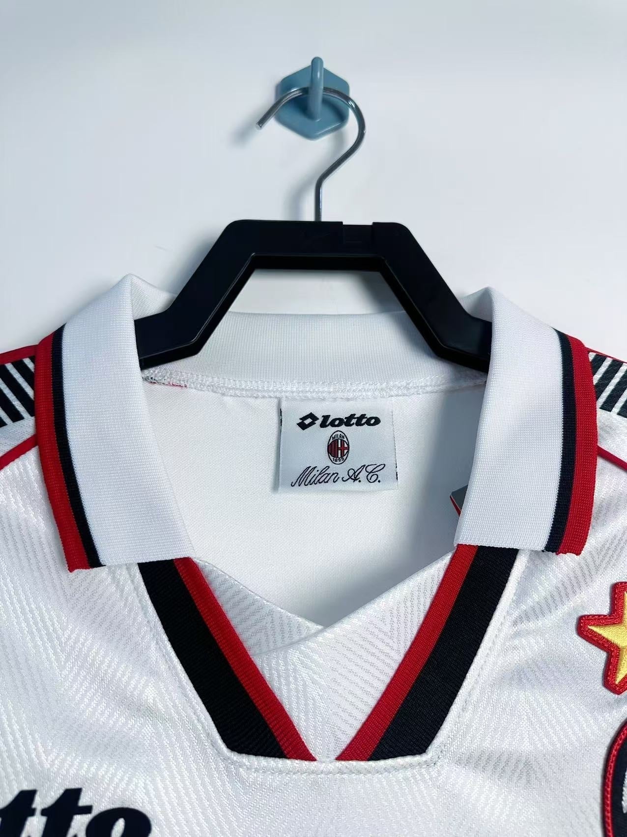 Camiseta Retro Hombre Milan Visitante - 1997/98