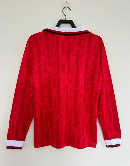 Maillot rétro homme à manches longues Manchester United – 1992/94