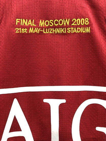 Camiseta retro para hombre del Manchester United - Temporada 2007/08