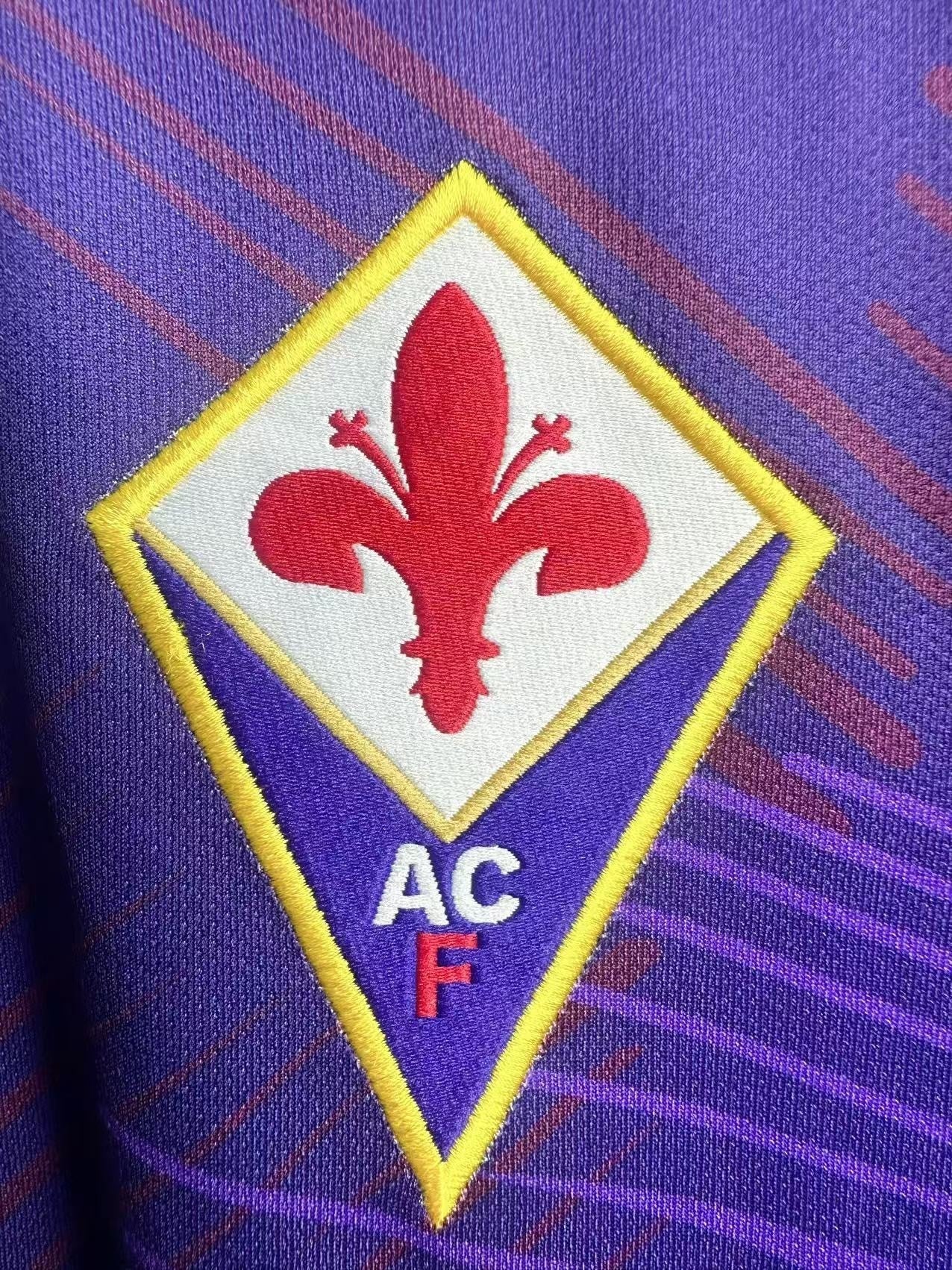Maillot domicile rétro Fiorentina manches longues - saison 1992/93 pour homme