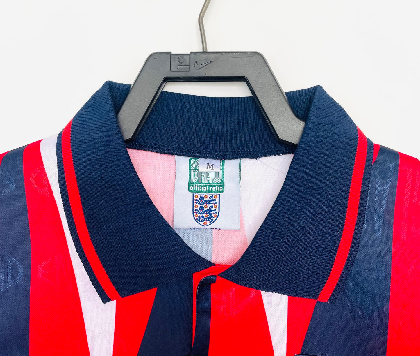 Maillot Rétro Homme Équipe Nationale d'Angleterre Extérieur - 1992