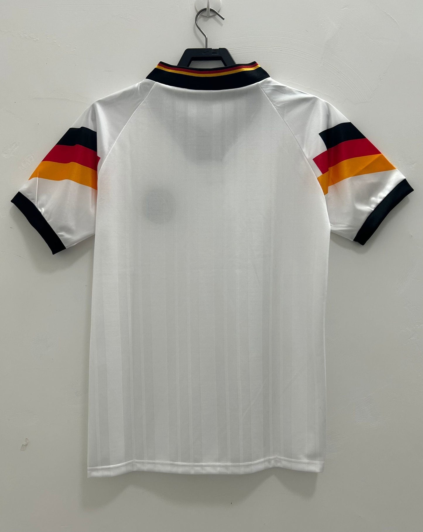 Camiseta Retro de Hombre Selección Nacional de Alemania Blanca - 1992