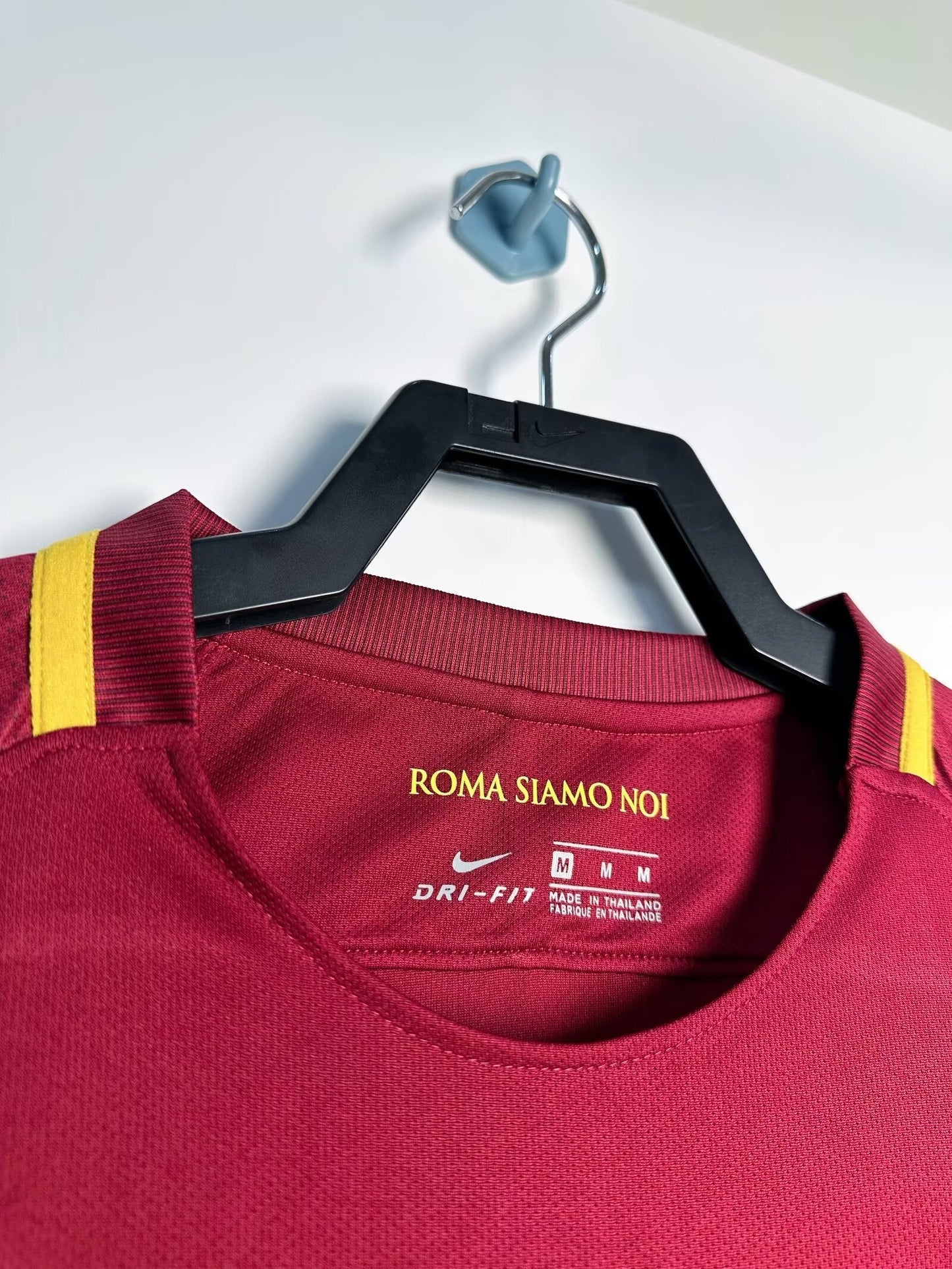 Maillot Rétro Homme Manches Longues Domicile AS Roma - 2017/18