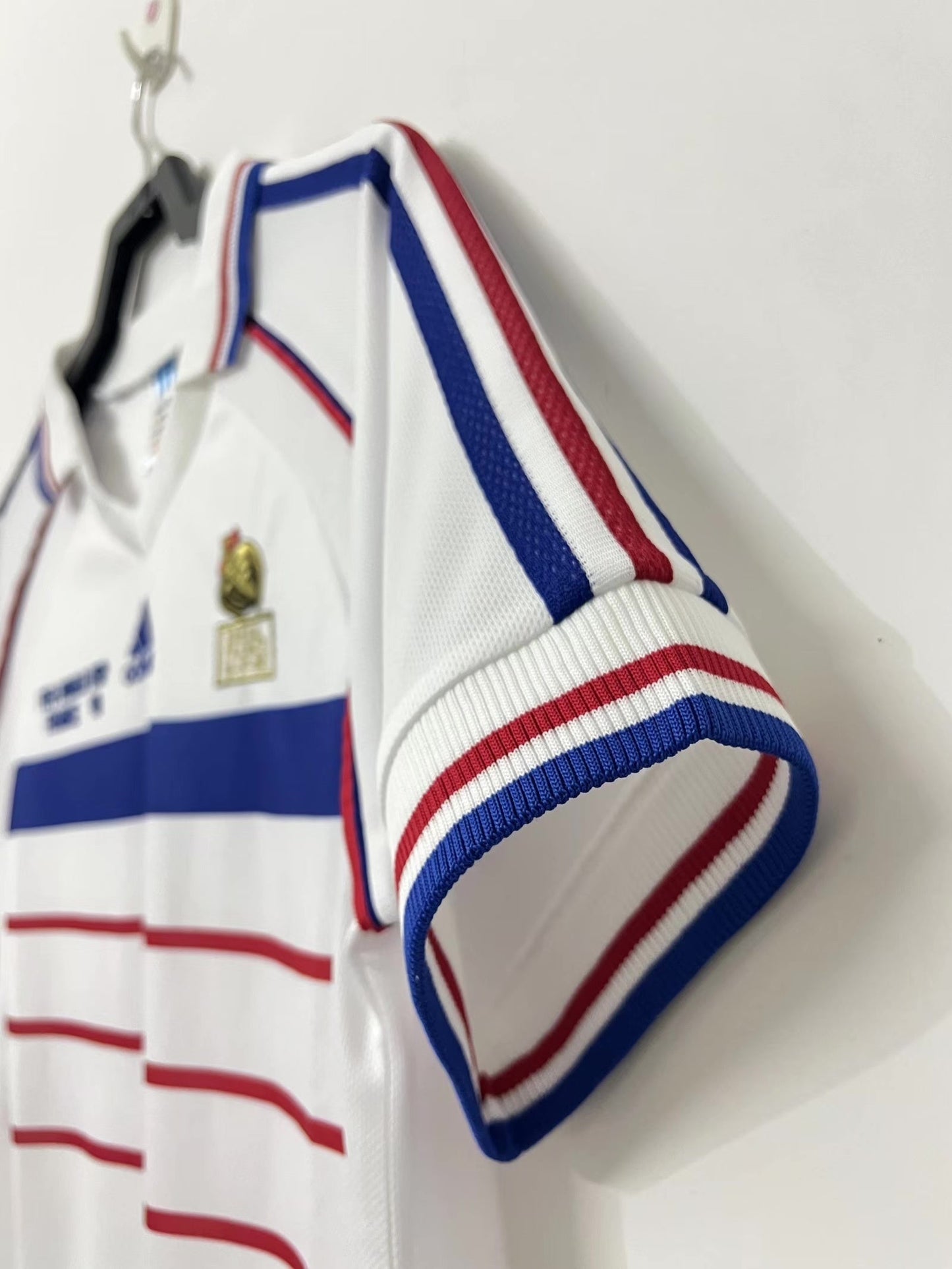 Camiseta retro para hombre de la selección nacional de Francia - 1998