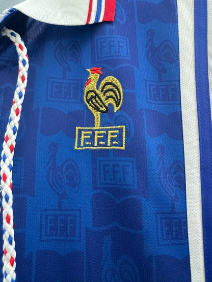 Jersey Retro Hombre Selección Nacional de Francia Local - 1996