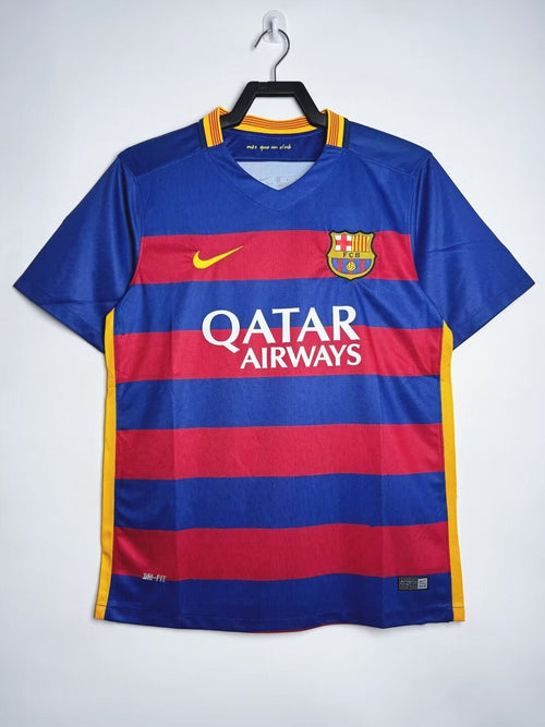Maillot Rétro Homme Domicile Barcelone - 2015/2016
