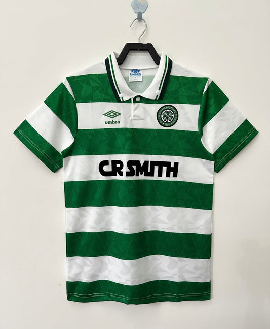 Camiseta retro de hombre del equipo Celtic - 1989/91