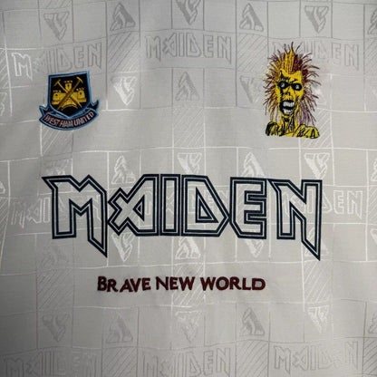 Camiseta retro de visitante del West Ham para hombre - 1999