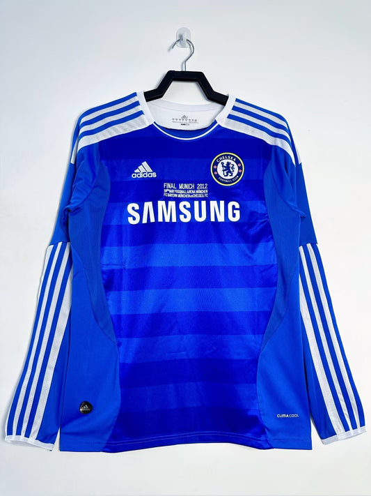 Retro Long Sleeve Chelsea Home - 2011/12