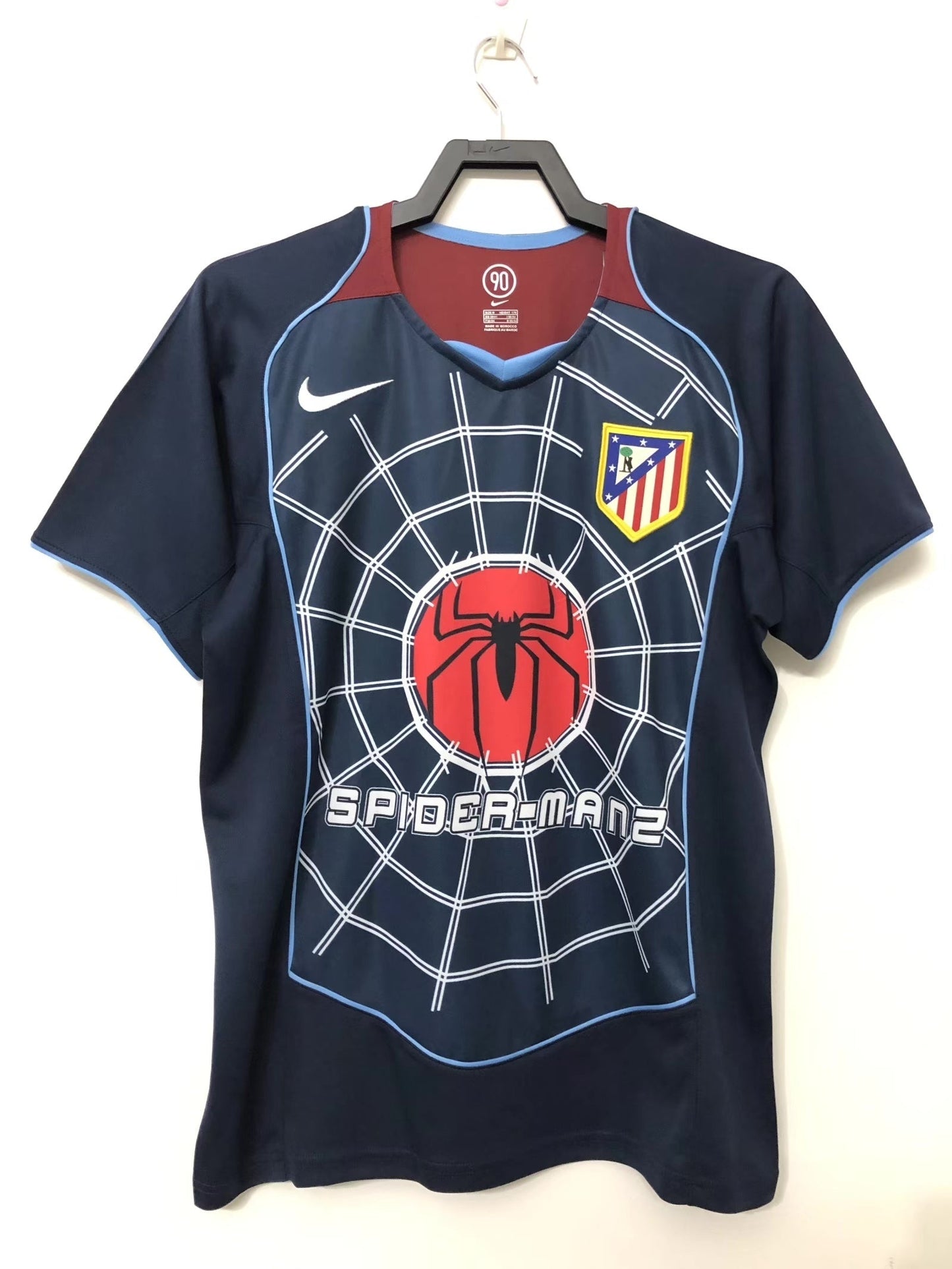 Camiseta Retro de Hombre del Atlético de Madrid - Temporada 2004/05 Spider Man