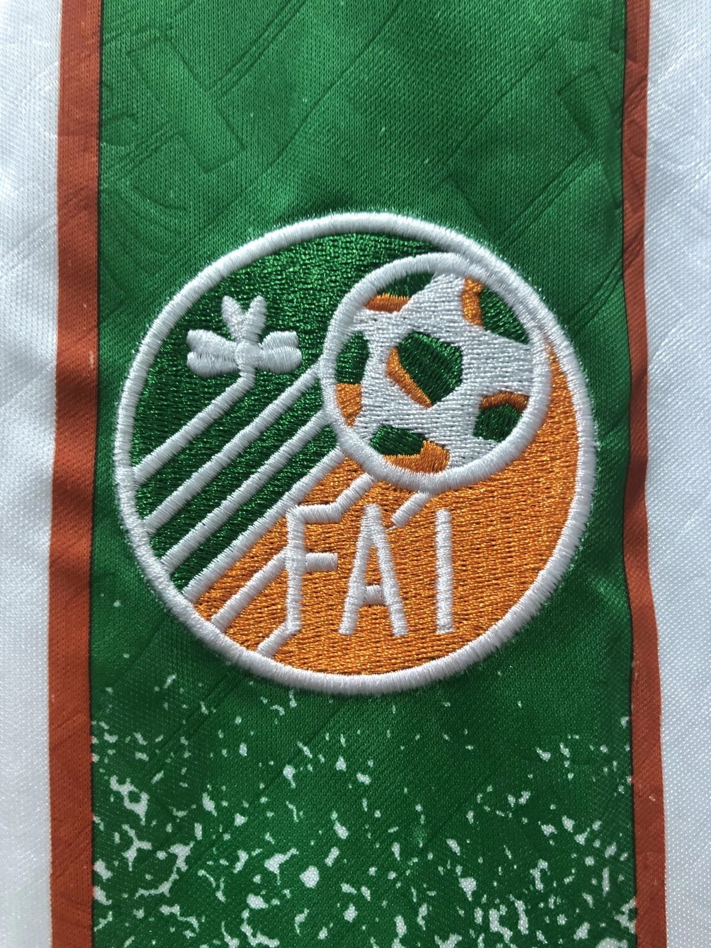 Camiseta Retro de Hombre Selección de Irlanda Visitante con Patrocinadores - 1994