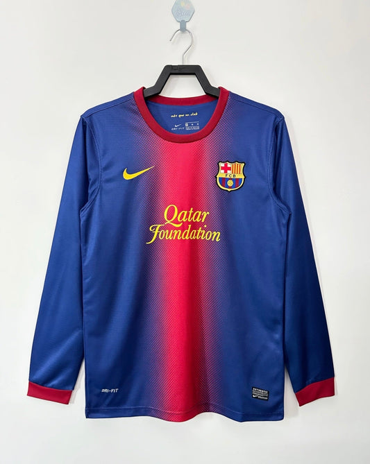 Camiseta Retro de Hombre de Manga Larga del FC Barcelona - 2012/13