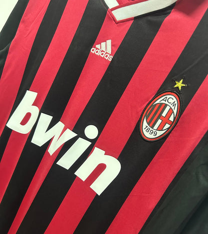 Maillot Rétro Homme Manches Longues Milan AC - 2009/2010