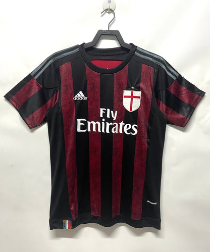 Maillot Rétro Homme Milan Domicile - 2015/2016