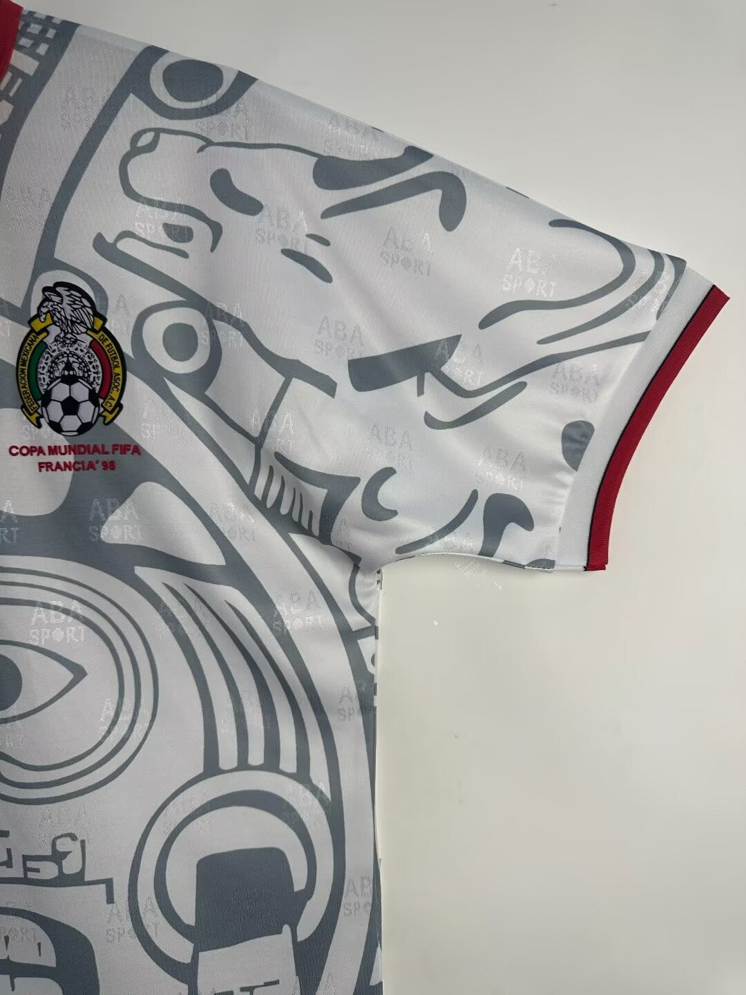 Camiseta retro de visitante de la Selección Nacional de México para hombre - 1998