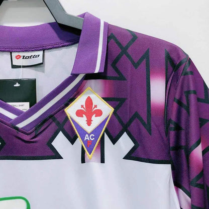 Camiseta retro de hombre Fiorentina - Equipación visitante 1992/93