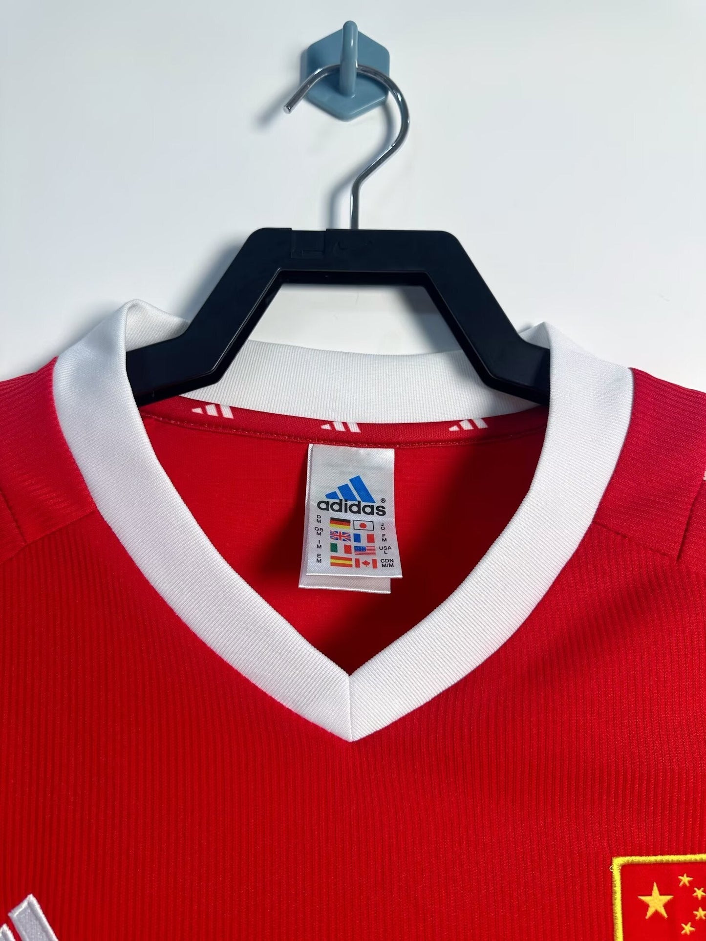 Maillot Rétro Homme Équipe de Chine de Football Extérieur - 2002
