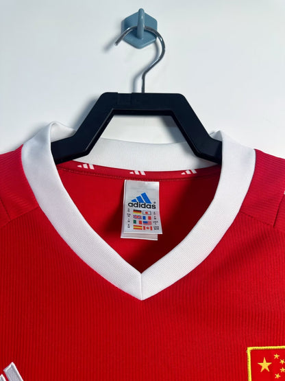 Maillot Rétro Homme Équipe de Chine de Football Extérieur - 2002